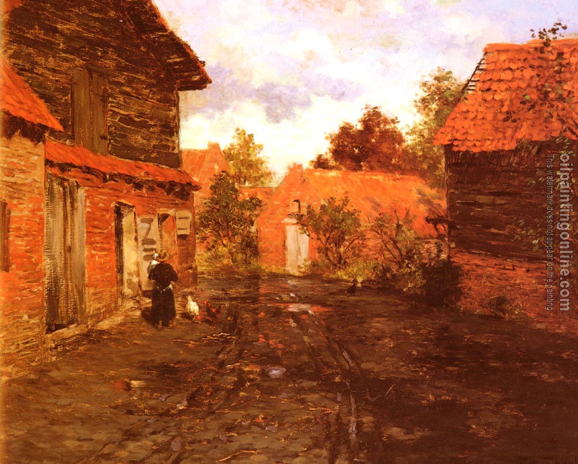 Thaulow, Frits - After The Rain